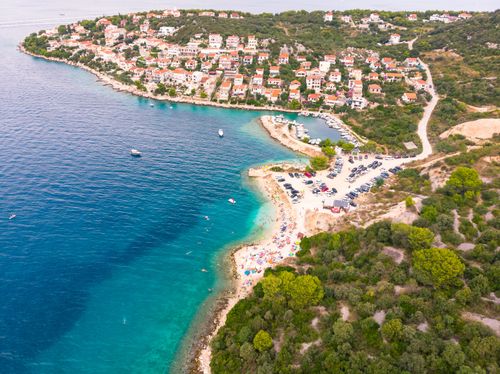 Erkundung der Küste: Okrug Gornji und Okrug Donji 