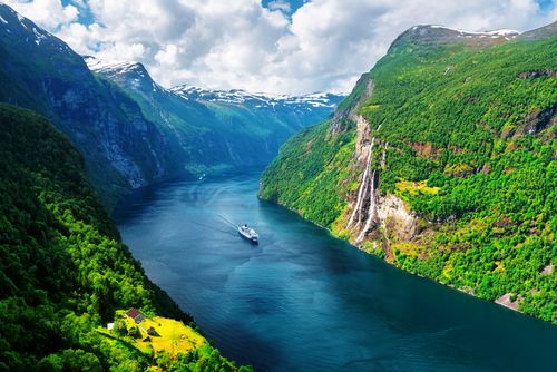 Erkunden Sie die Fjorde