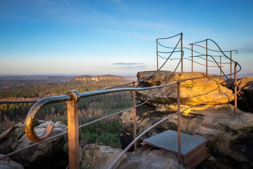 Wo befinden sich die schönsten Berg- und Wanderbereiche in der Sächsischen Schweiz?