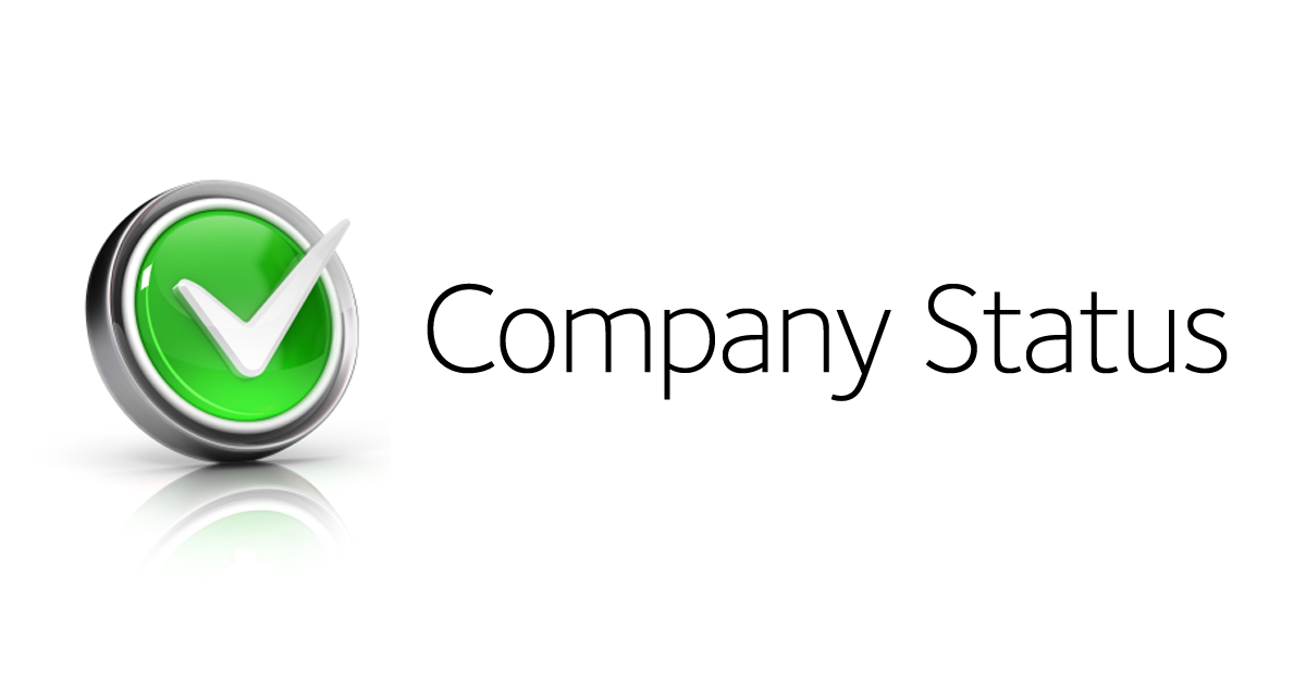 Status co. Company status. Status in Company. Конфигурейшен статус. Эпл Инкорпорэйшн.