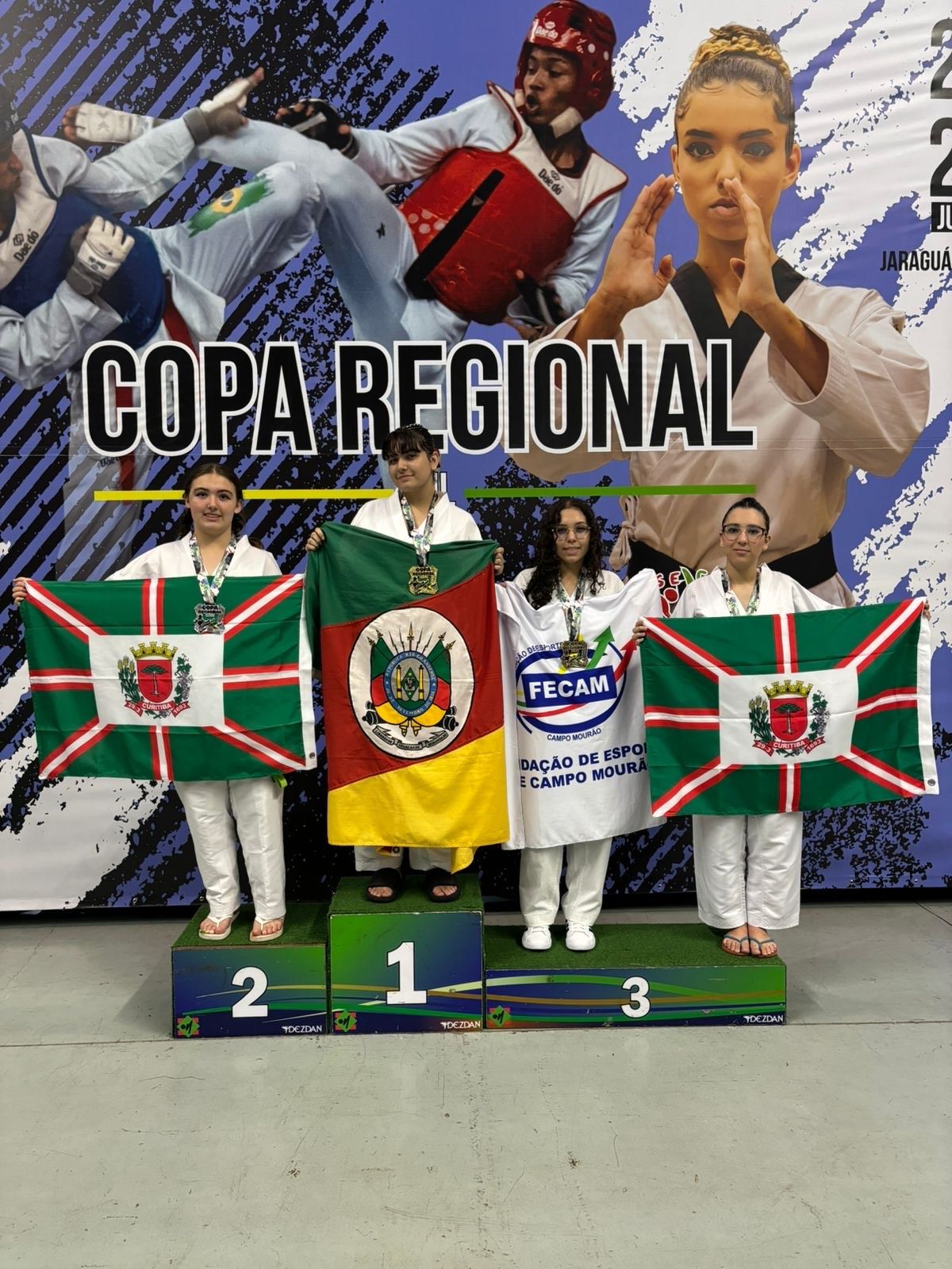 Alunos do Colégio Integrado conquistam medalhas na Copa Regional Sul de Taekwondo Alunos do Colégio Integrado conquistam medalhas na Copa Regional Sul de Taekwondo