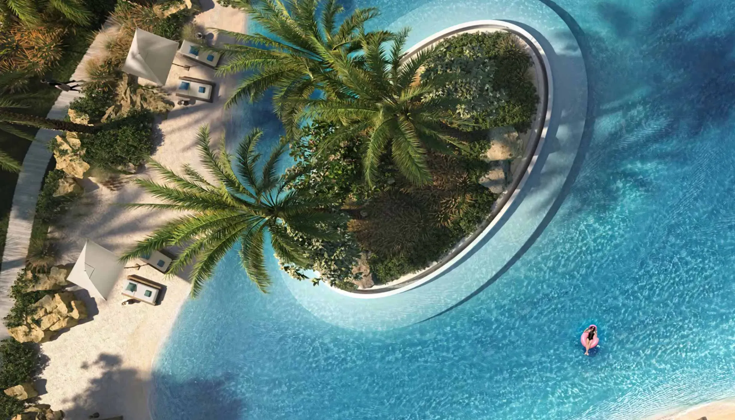 Swimmable bays