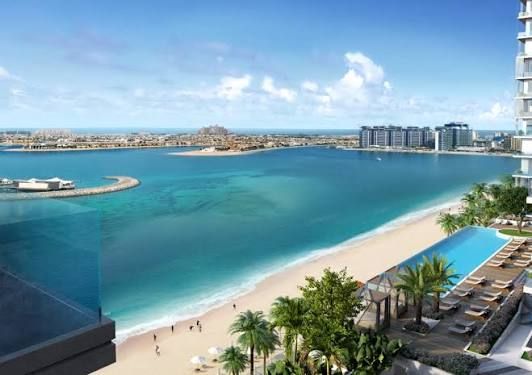 Private Beach at Emaar Beachfront