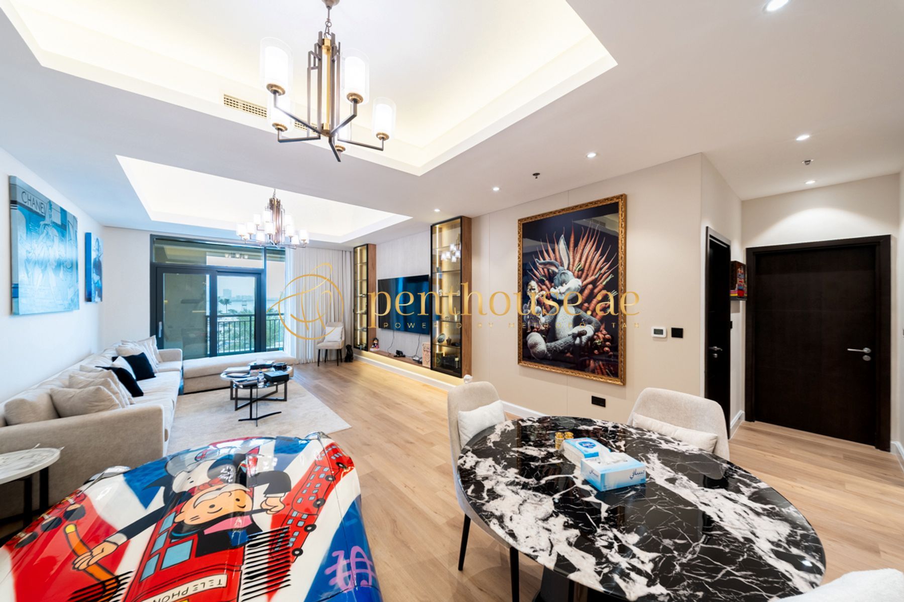 Burj View | Upgraded | Maids Room | High ROI