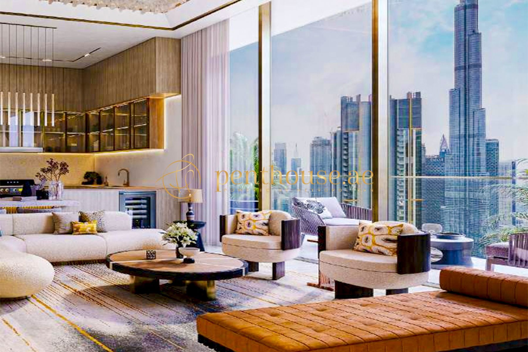 Full Burj Khalifa View | Vast layout | Top value