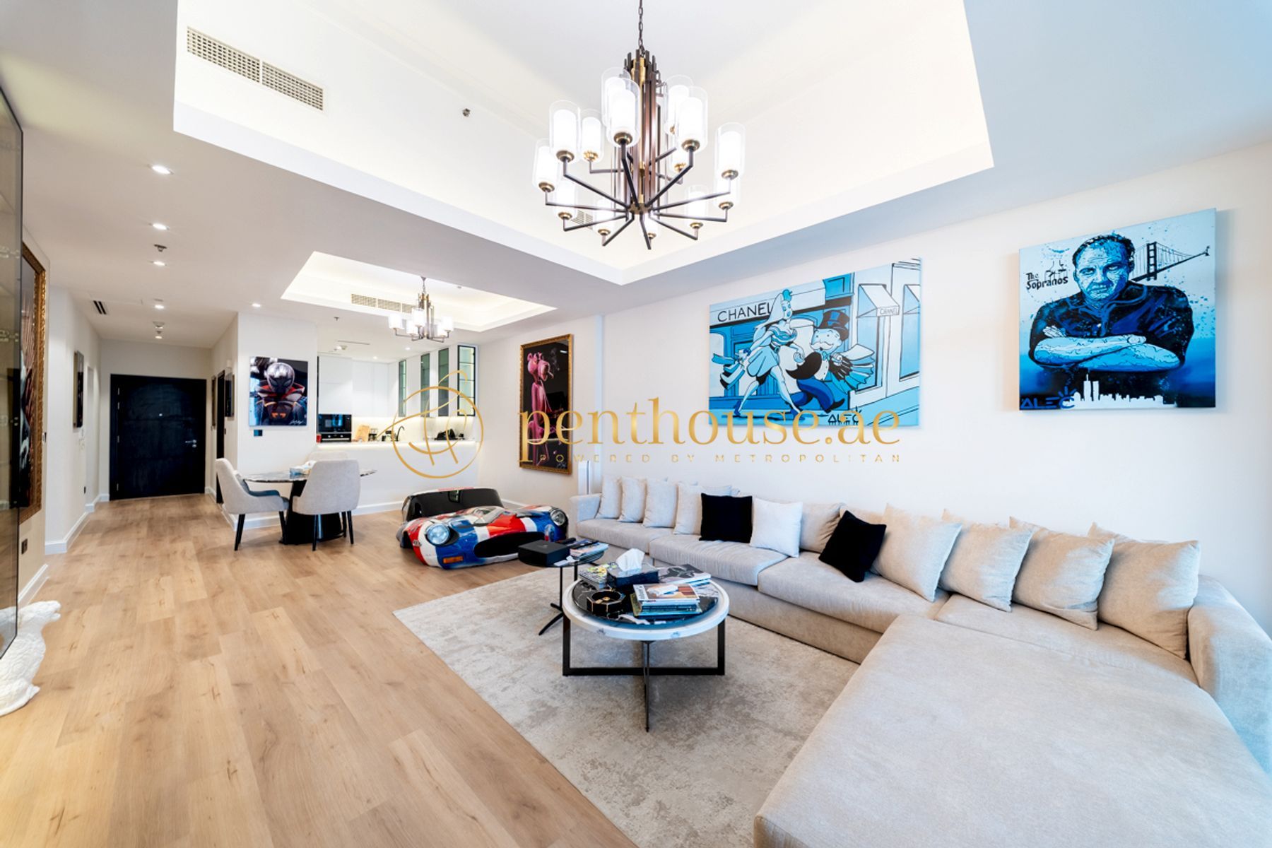 Burj View | Upgraded | Maids Room | High ROI