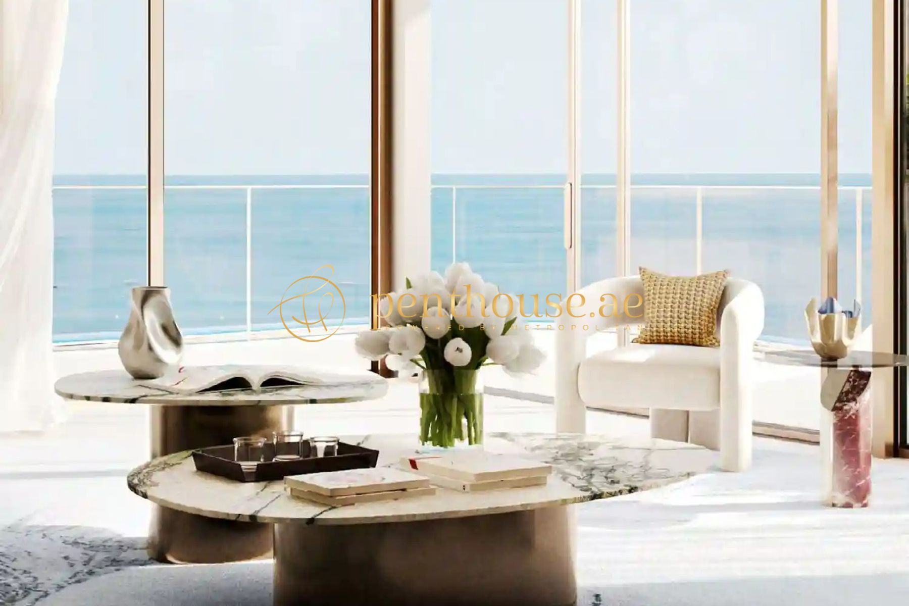 Panoramic Sea Vistas | Near DIFC | Beachfront