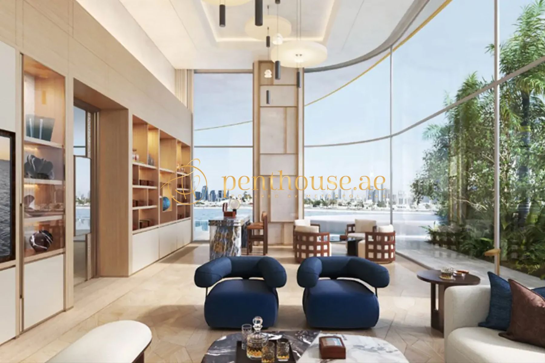 Signature Sky Home| Full Water View| 4BR + Maid's