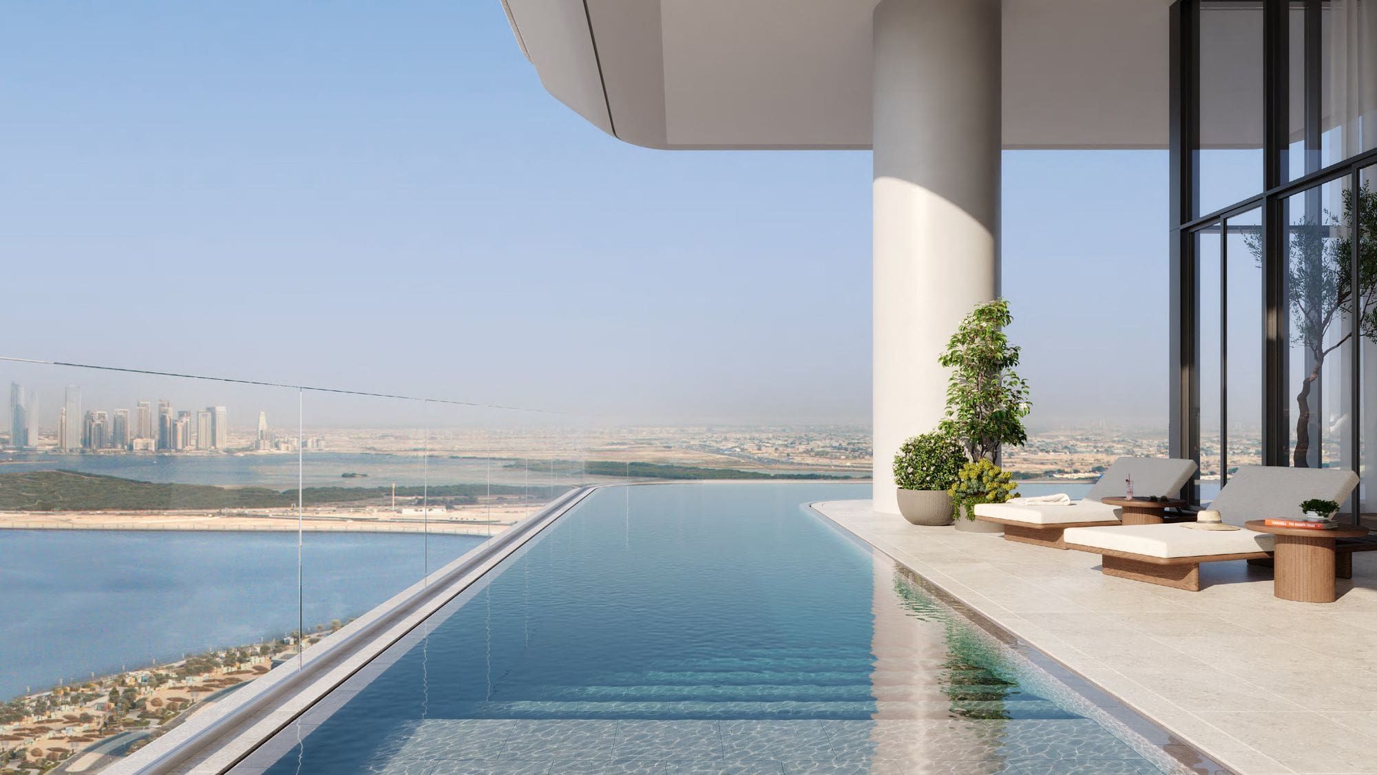 Infinity-Edge Lap Pool