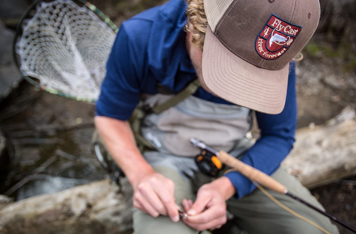 Tying on Flies