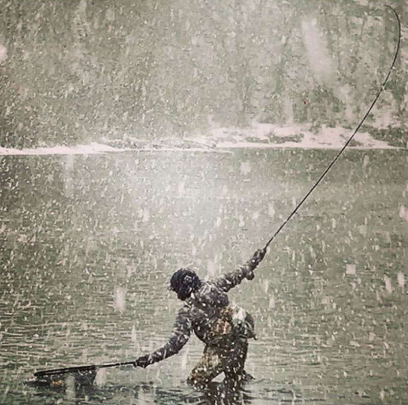 Fly Fishing Deckers during the Winter