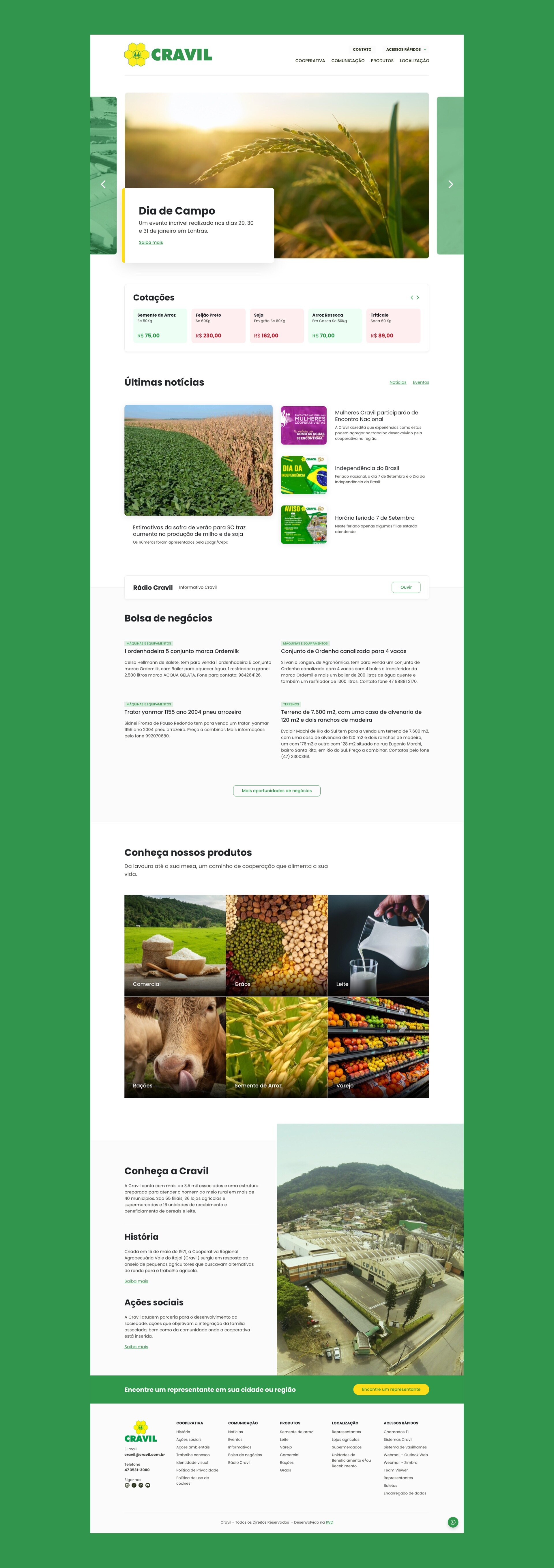 Full 1 - Página inicial do projeto de desenvolvimento de site para a Cravil.jpg Full 1 - Página inicial do projeto de desenvolvimento de site para a Cravil.jpg