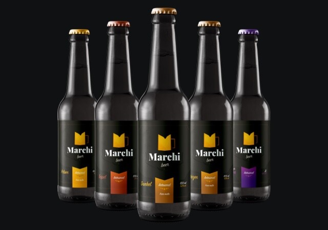 Marchi Beer - Garrafas de cervaj.jpg Marchi Beer - Garrafas de cervaj.jpg