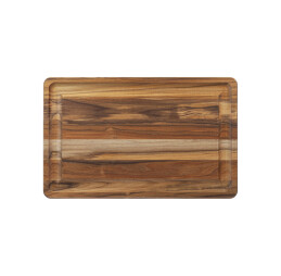 Wooden board with wide groove