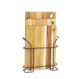 Set of 3 teak cutting boards