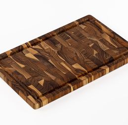 End Grain Teak Cutting Board