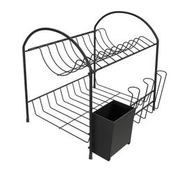 2-Tier Dish Drying Rack Compact