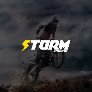 Identidade visual Storm Racing