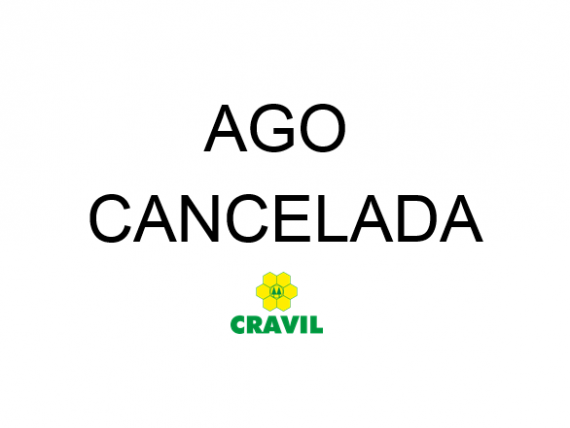 Cravil cancela Assembleia Geral