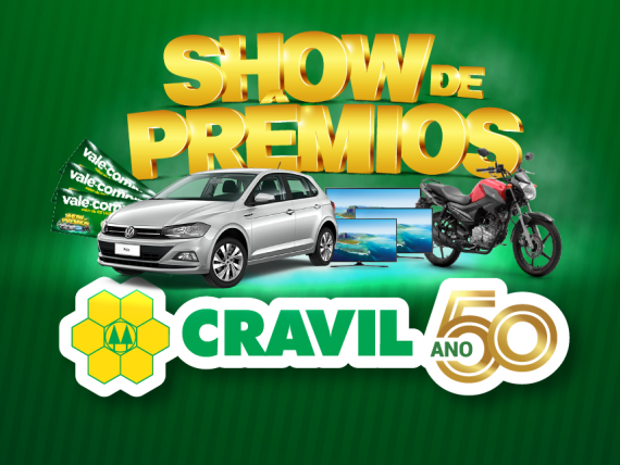 Cravil lança Show de Prêmios 50 Anos