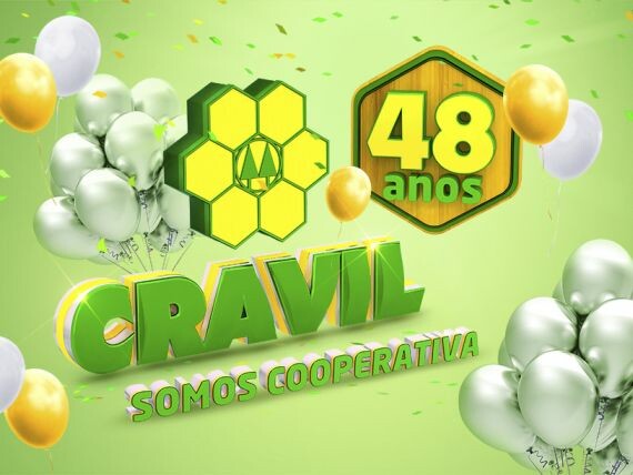 Cravil completa 48 anos