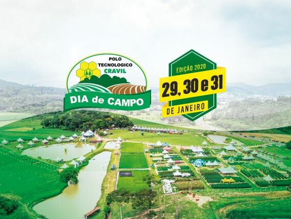 Cravil realiza Dia de Campo nos dias 29, 30 e 31 de janeiro