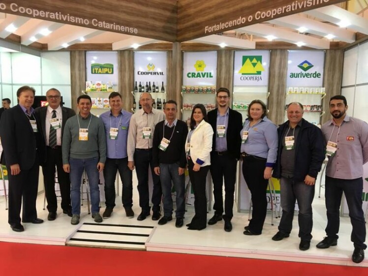 Cooperativas participam da Exposuper 2017 em Joinville