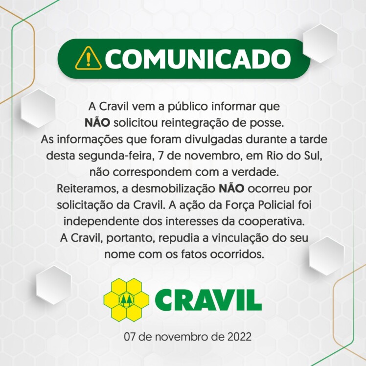 COMUNICADO