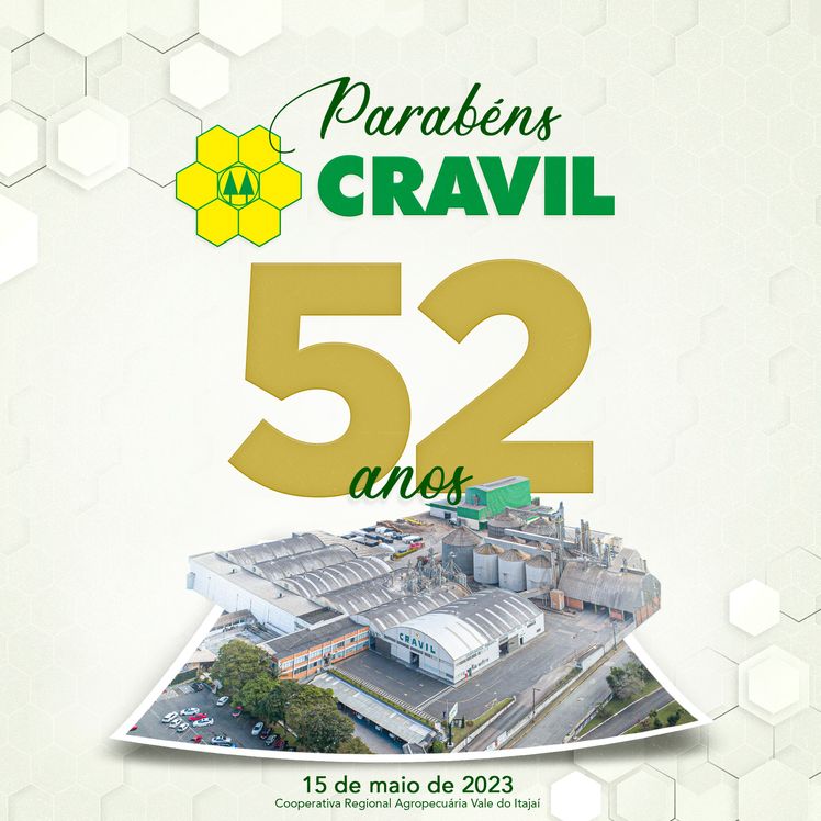 Cravil celebra 52 anos!