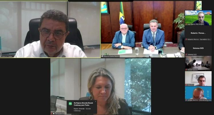 Cooperativistas reúnem-se com ministro da Agricultura