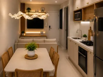 COD. 136 - APTO 105 - TEMPORADA - RESIDENCIAL SPLENDORE