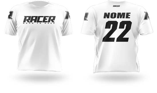 Camisa Curta Racer 15B Branco