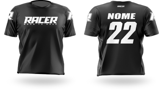 Camisa Curta Racer 15A Preto 