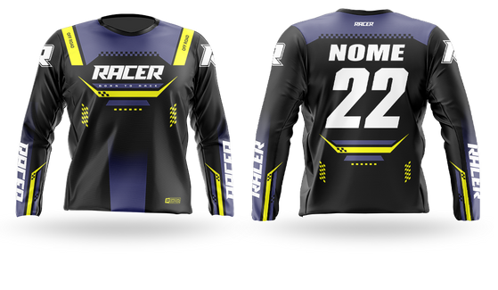 Camisa Longa Racer 09C Preto