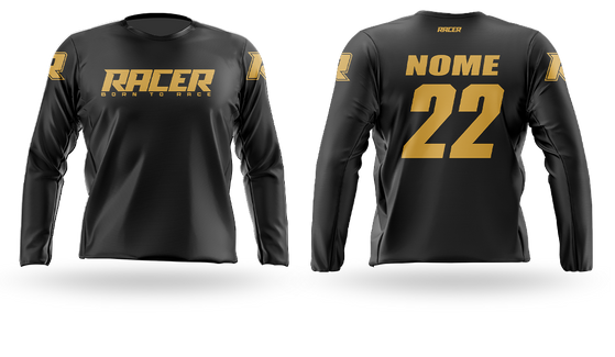 Camisa Longa Racer 21B Preto