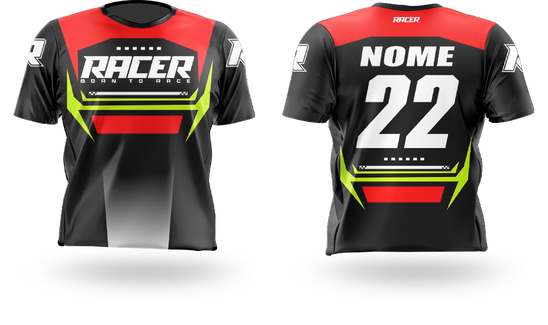 Camisa Curta Racer 25A  Vermelho