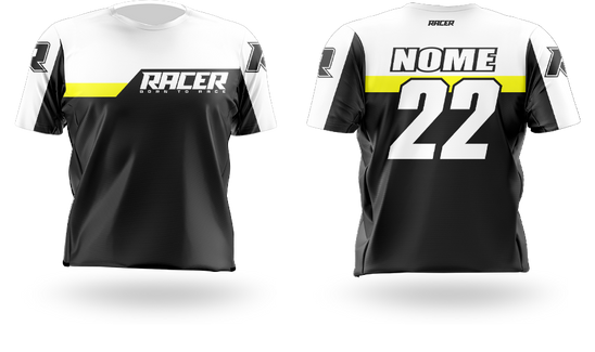 Camisa Curta Racer 16A Amarelo