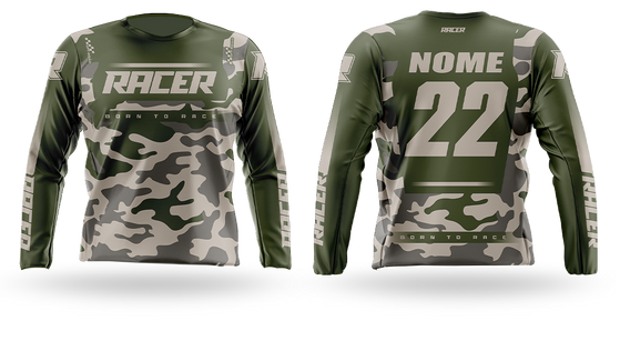 Camisa Longa Racer 04C Verde