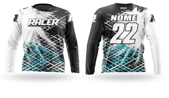 Camisa Longa Racer 23A Branco