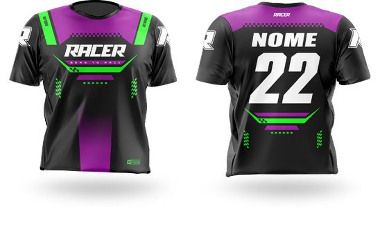 Camisa Curta Racer 09B Roxo