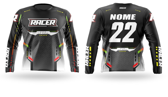 Camisa Longa Racer 02B Vermelho