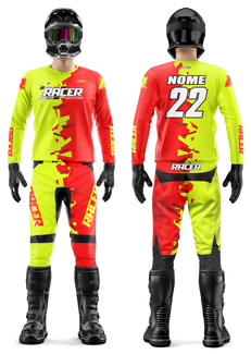 Conjunto Racer 13A Amarelo