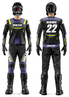 Conjunto Racer 09C Preto