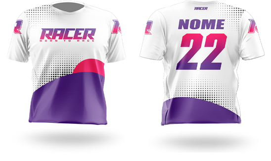 Camisa Curta Racer 01A Roxo