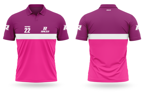 Camisa Polo Racer 02B Rosa