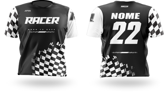 Camisa Curta Racer 24A Preto