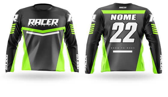 Camisa Longa Racer 26B Verde