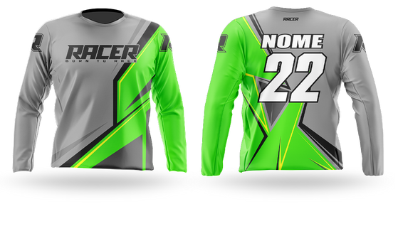 Camisa Longa Racer 18B Verde