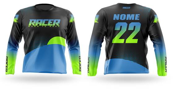 Camisa Longa Racer 01C Preto