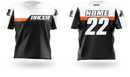 Camisa Curta Racer 16B Laranja